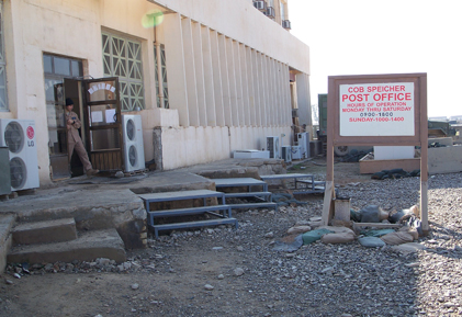 Camp Speicher Tikrit Iraq Post Office